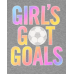 Childrens Place Grey Girls Got Goals Graphic Tee